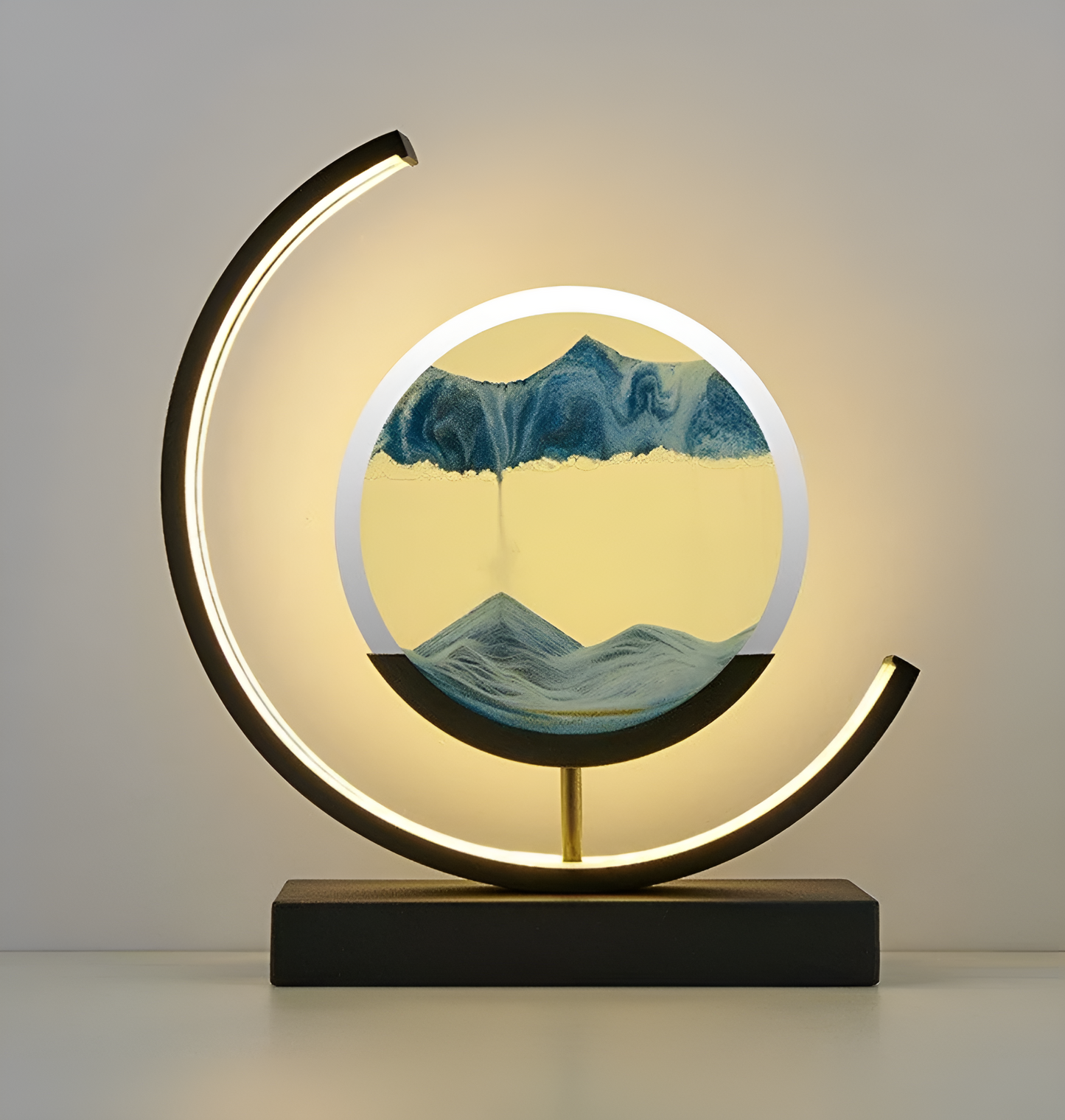 RelaVista | Ambient 3D Zandstorm LED-lamp voor Moderne Interieurs