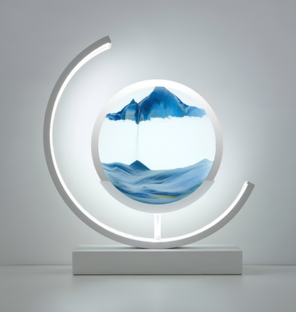 RelaVista | Ambient 3D Zandstorm LED-lamp voor Moderne Interieurs