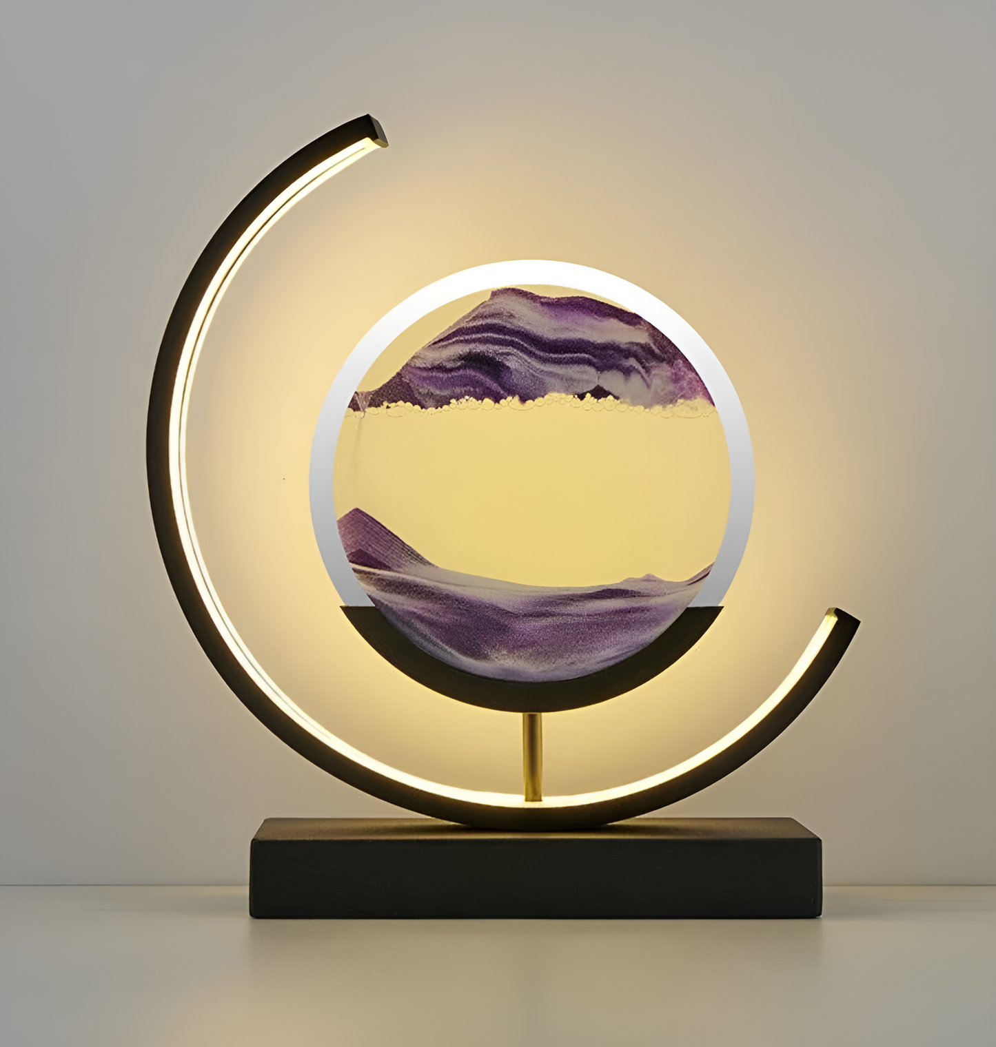 RelaVista | Ambient 3D Zandstorm LED-lamp voor Moderne Interieurs